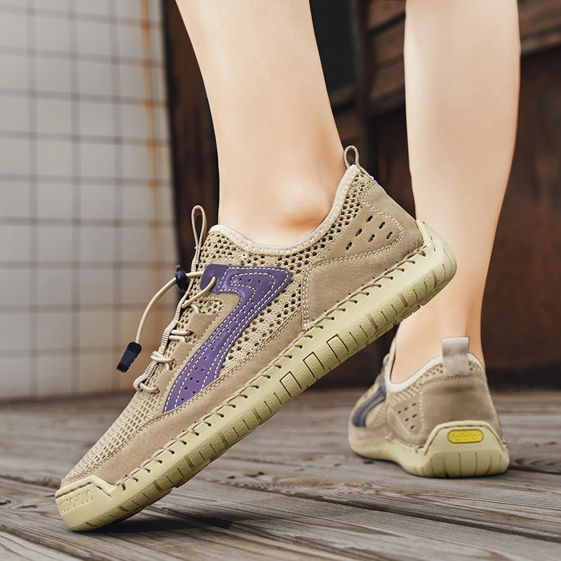 Breathable Mesh Surface Shoes Men's Sports Casual Shoes foto 4