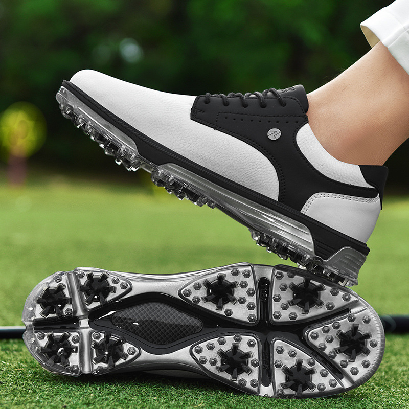 PU Leather Men's Golf Shoe Men's Non-slip Wear-resistant foto 4