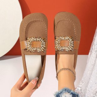 Square-toe Loafers With A Round Toe foto 5