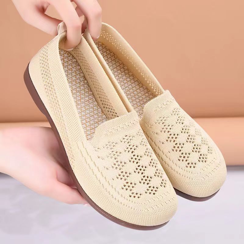 Elderly Antiskid Shoe Female Summer Wide Feet Super Soft Wear-resistant And Lightweight foto 3