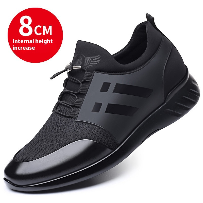 Men's Invisible Height Increasing New Sports And Leisure Shoes foto 3