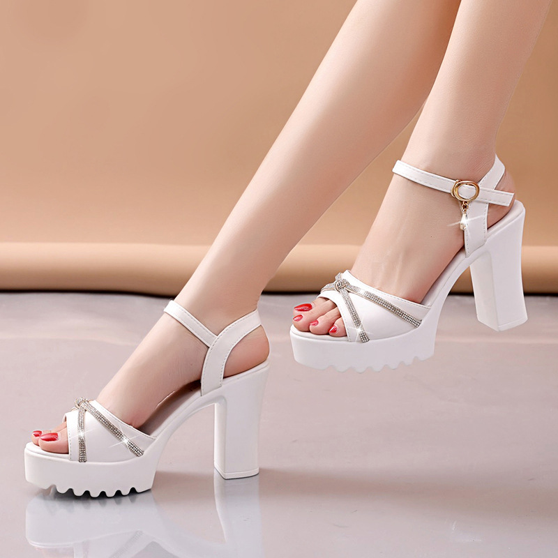 Summer New Women's High Heel Sandals foto 4
