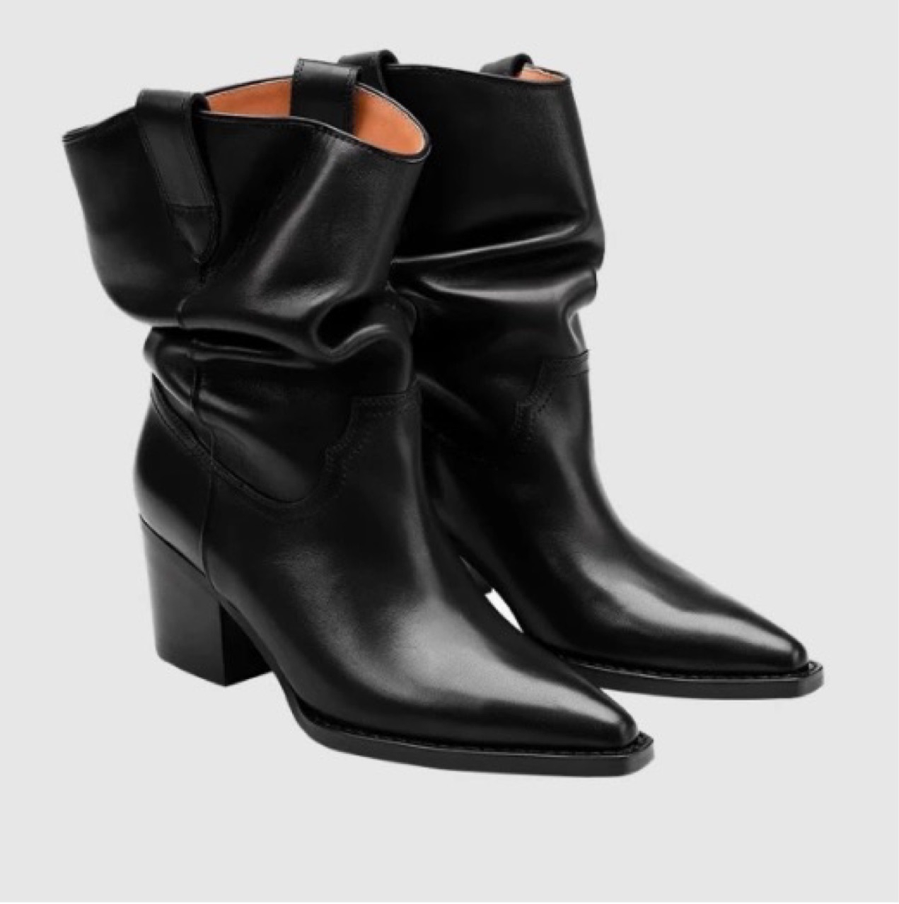 Womens Suede Pointed-toe Ankle Boots foto 2