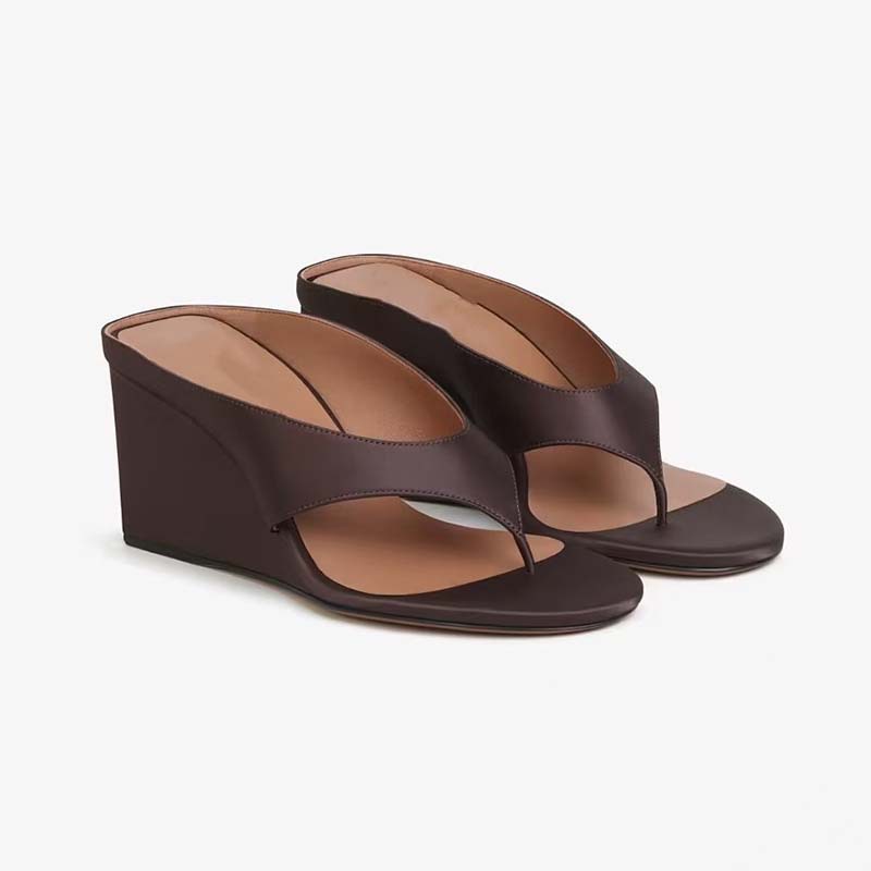 Wedge Platform Flip-flops All-matching Slippers foto 3