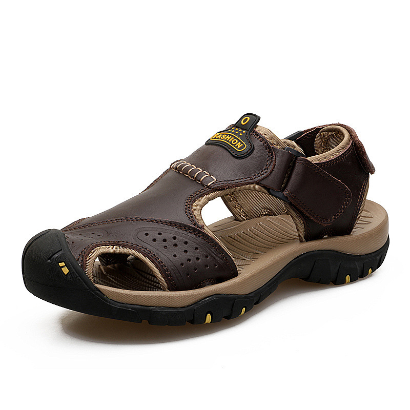 Summer Closed Toe Casual Beach Shoes Men foto 4