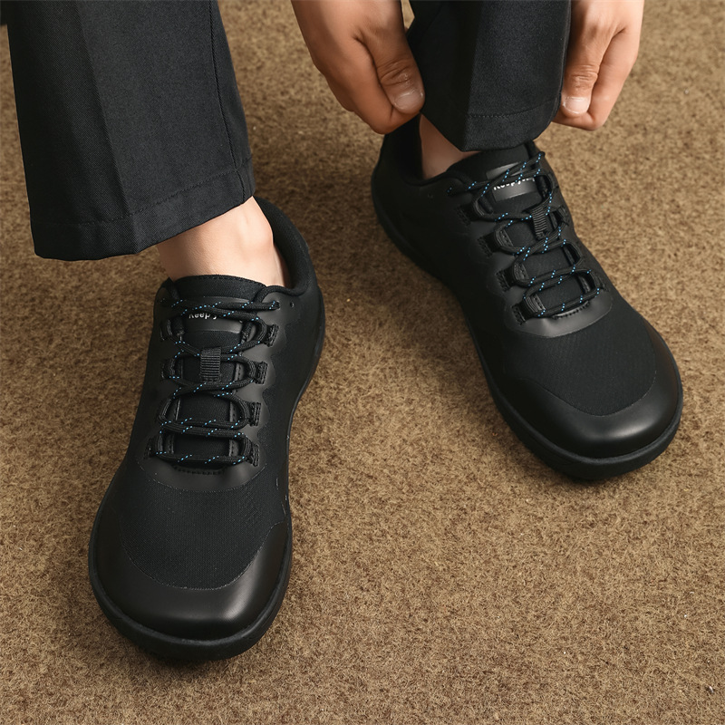 Breathable Mesh Low-top Lace-up Men's Casual Shoes foto 4