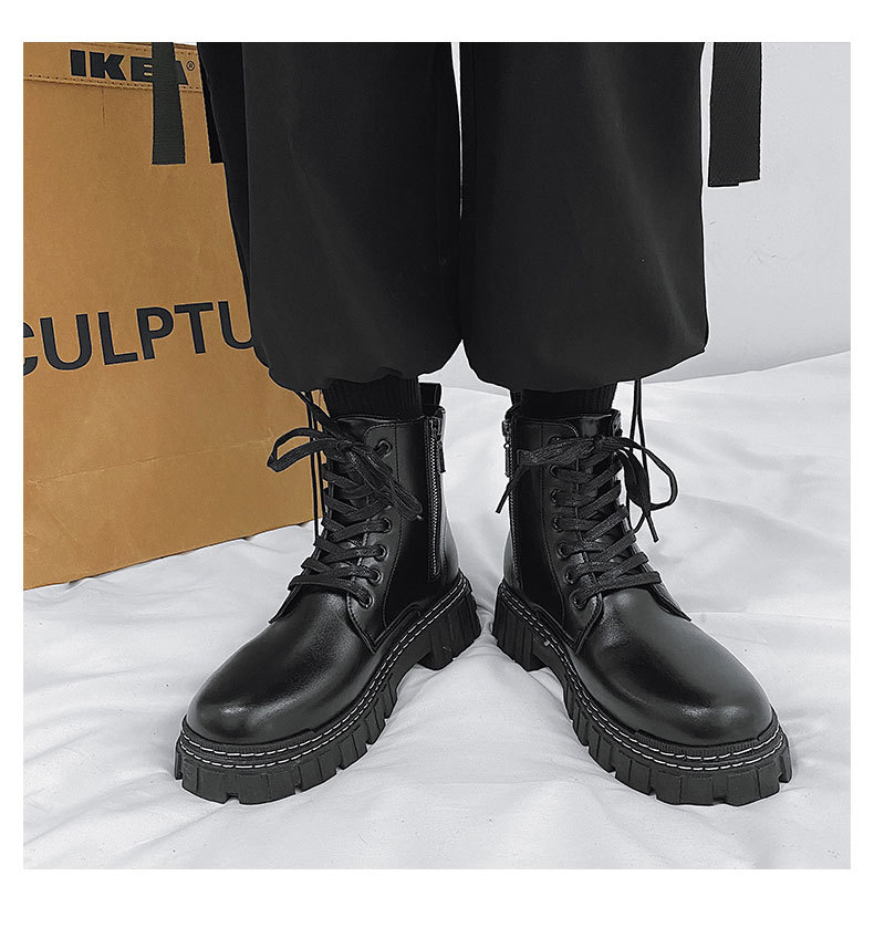 Martin Boots Men's British Style Side Zipper foto 2