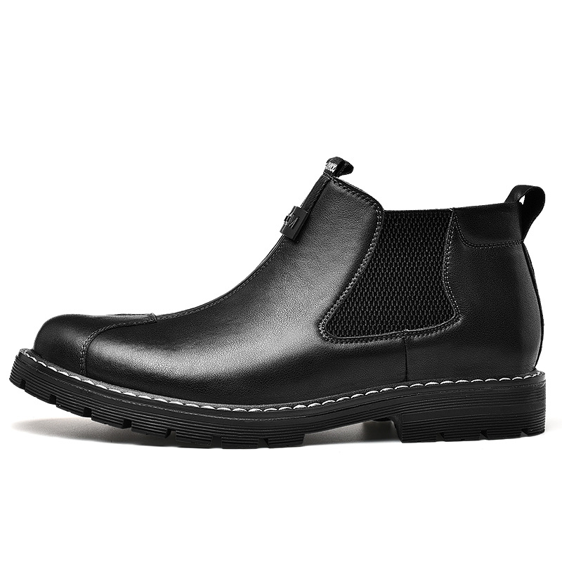 Men's Shoes Business Casual Shoes British Retro Platform foto 2