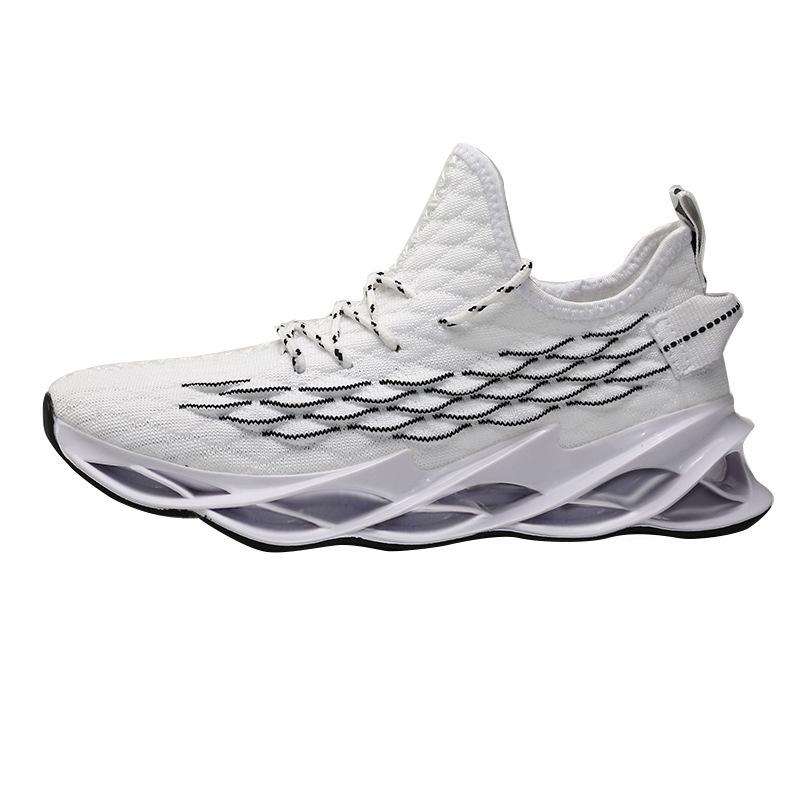 Breathable Flyknit Men's Fashion Personality Sneaker foto 5