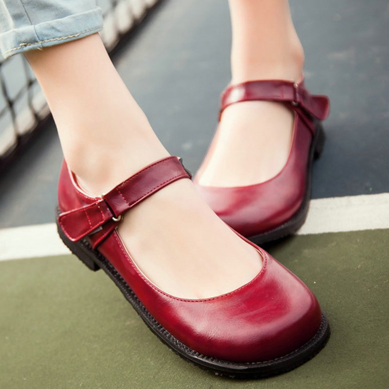 Women's Fashionable Round-toe Shoes foto 4