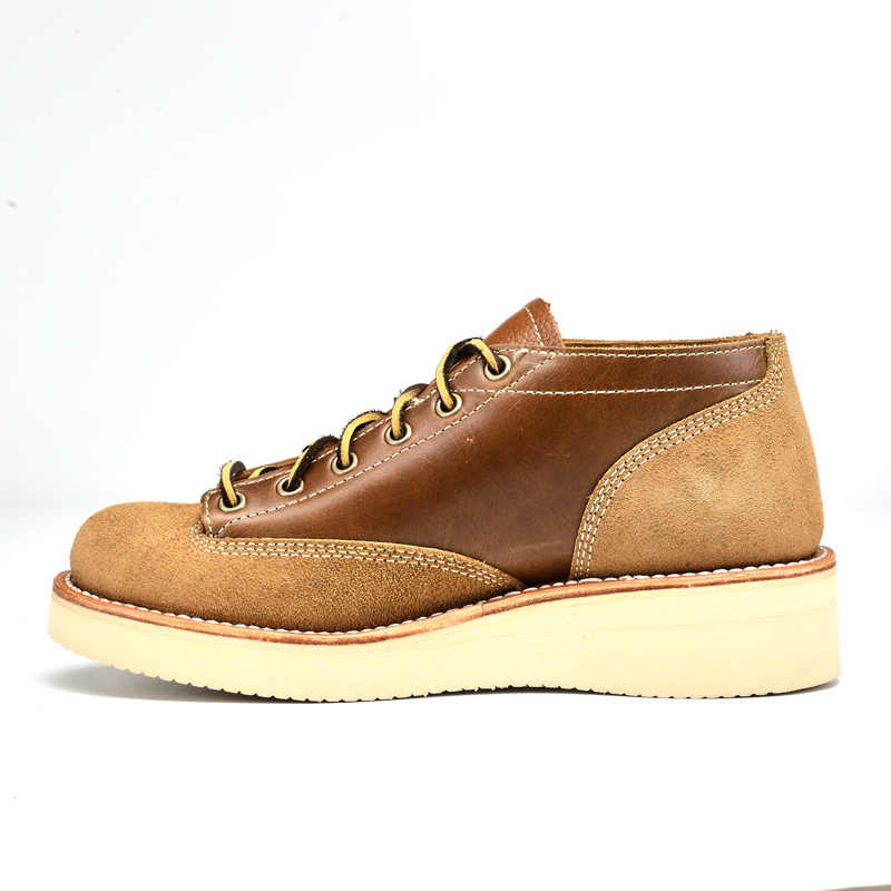 Casual Low-top Short Face Vintage Work Boots foto 3