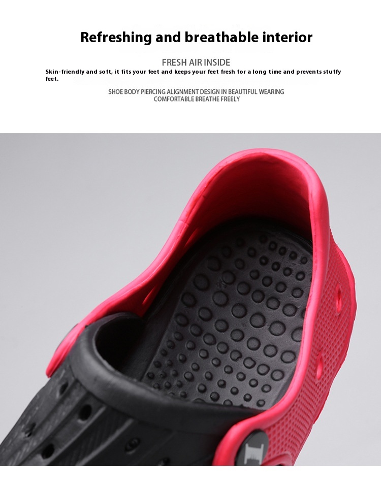Men's Summer Plus Size Indoor Soft Bottom Sandals foto 5