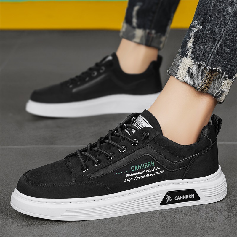 Fashion Retro Elastic Band Daily Outdoor Men's Casual Sports Shoes foto 2