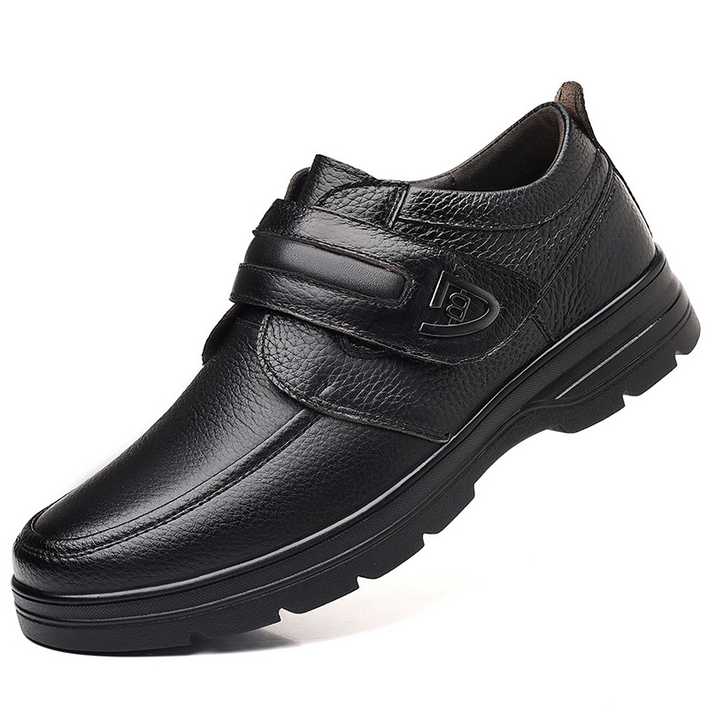 Business-style British Slip-on Casual Leather Shoes Made From Full-grain Cowhide With A Soft Sole foto 3