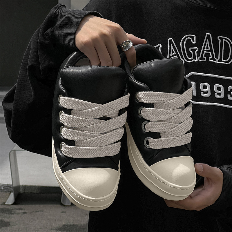 Slip-on Casual Shoes Men's Low-top Raise The Bottom Board Shoes foto 5