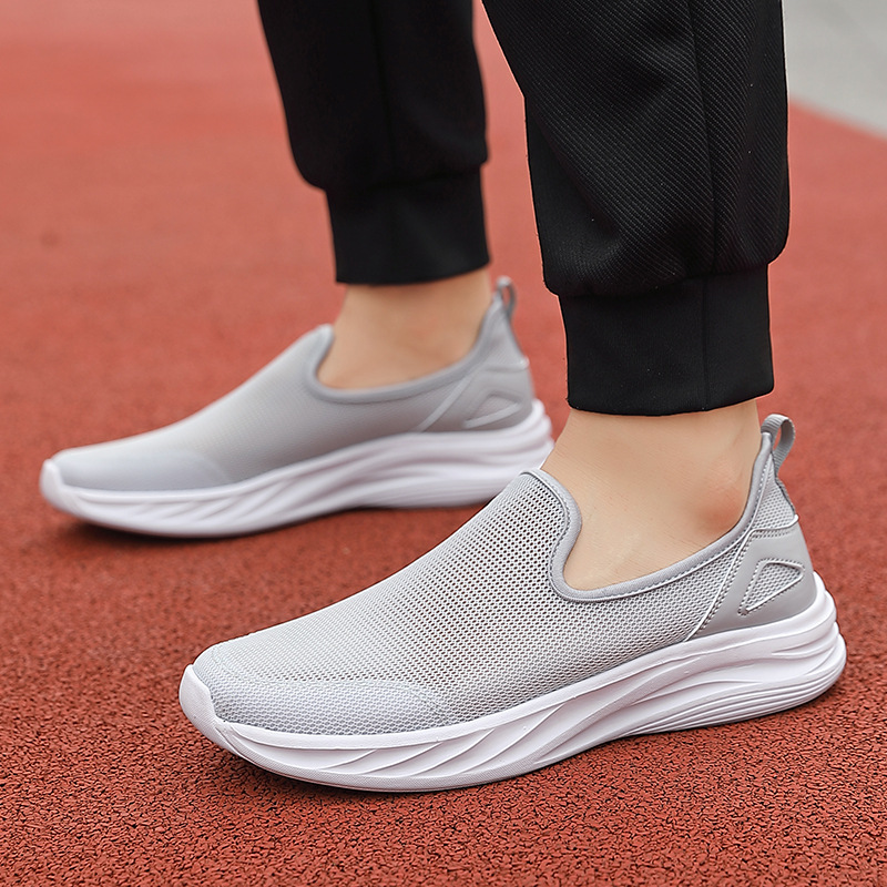 Lazy Hollow Breathable Mesh Cloth Shoes