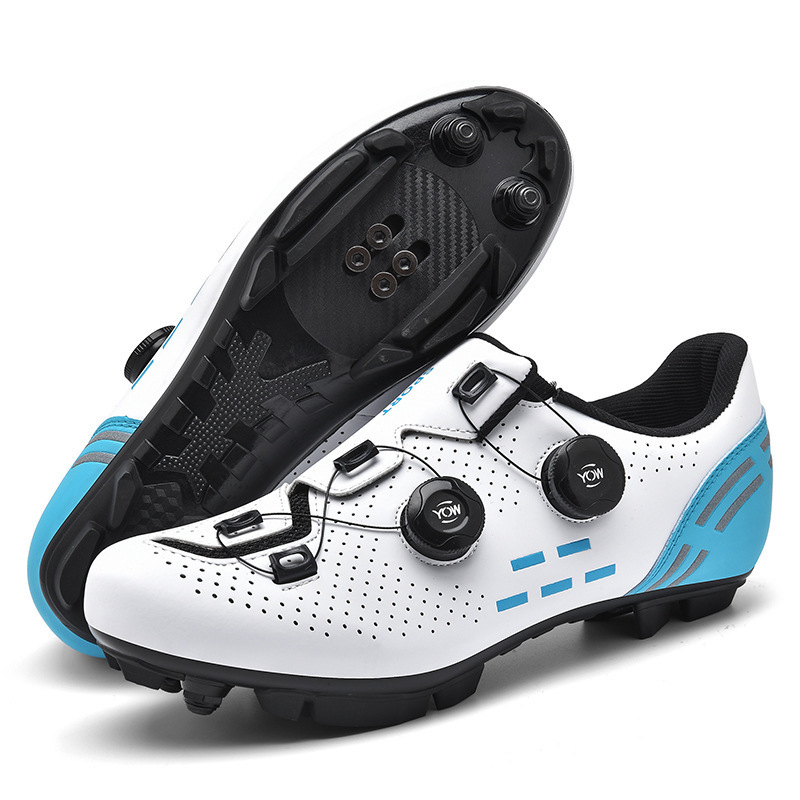 Men's Professional Large-size Lockless Cycling Shoes foto 3