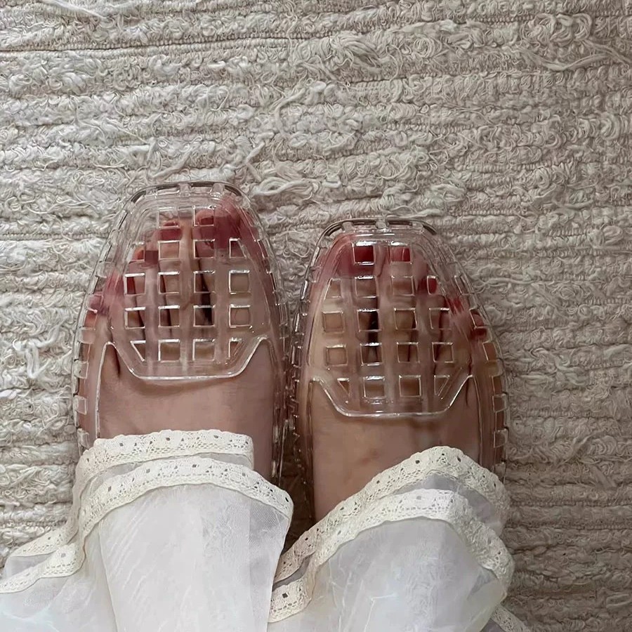 Gel Shoes Square Toe Slippers Outdoor Leisure foto 5
