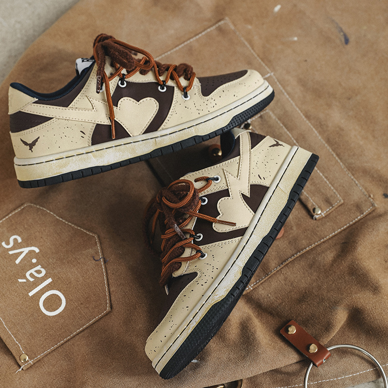 Spring And Summer Love Casual Sneakers All-matching foto 4