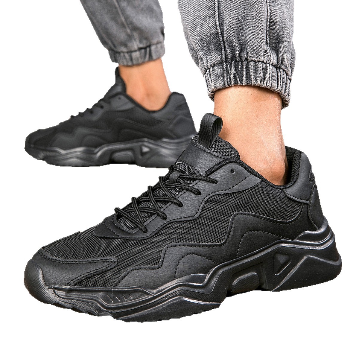 Thick-soled Shock Absorbing Lightweight Casual Sneaker foto 3