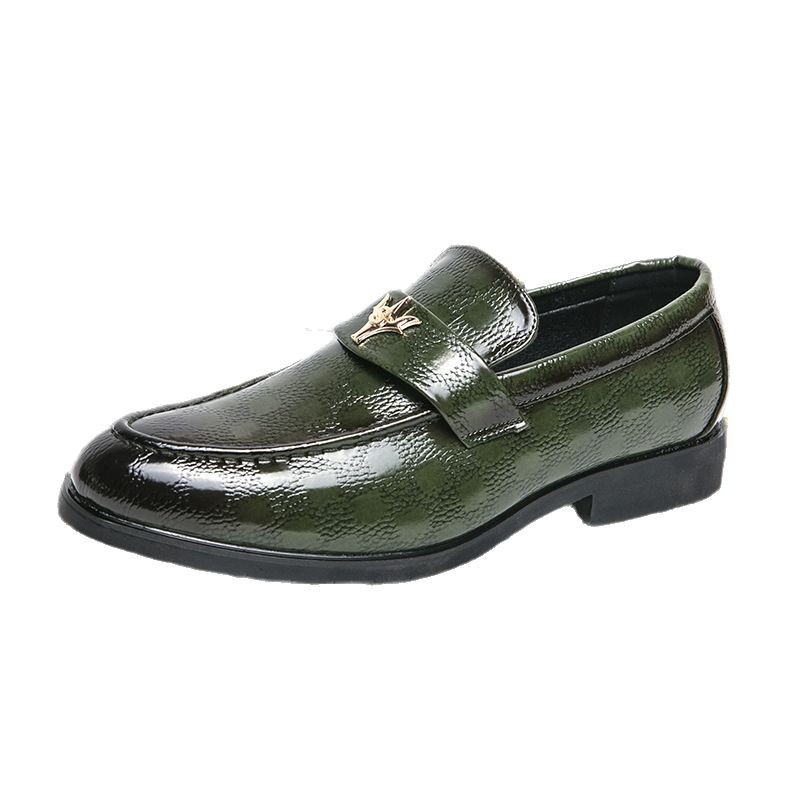 Mens Business Dress Leather Shoes For Summer And Autumn foto 5