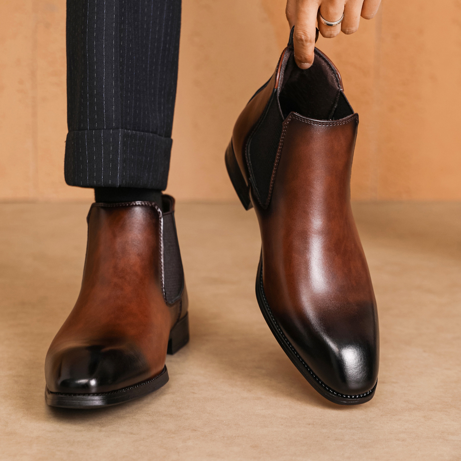 Men's Chelsea Classic Retro Long Boots foto 2