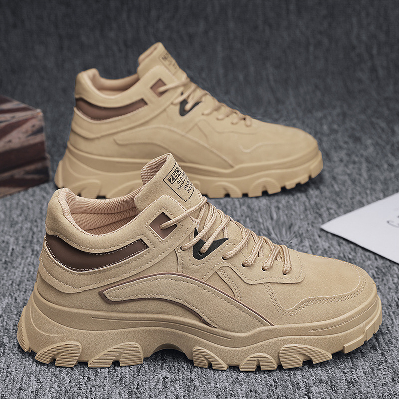 All-match Work Low-top Short Booties Male