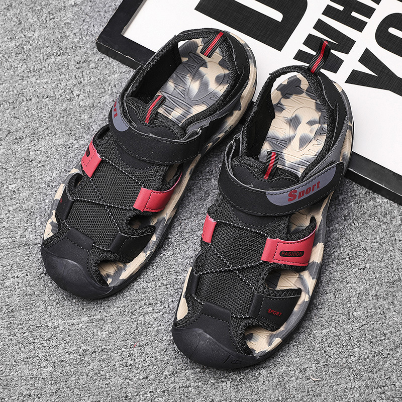 Men's Sandals Camouflage Baotou Outdoor Beach foto 2