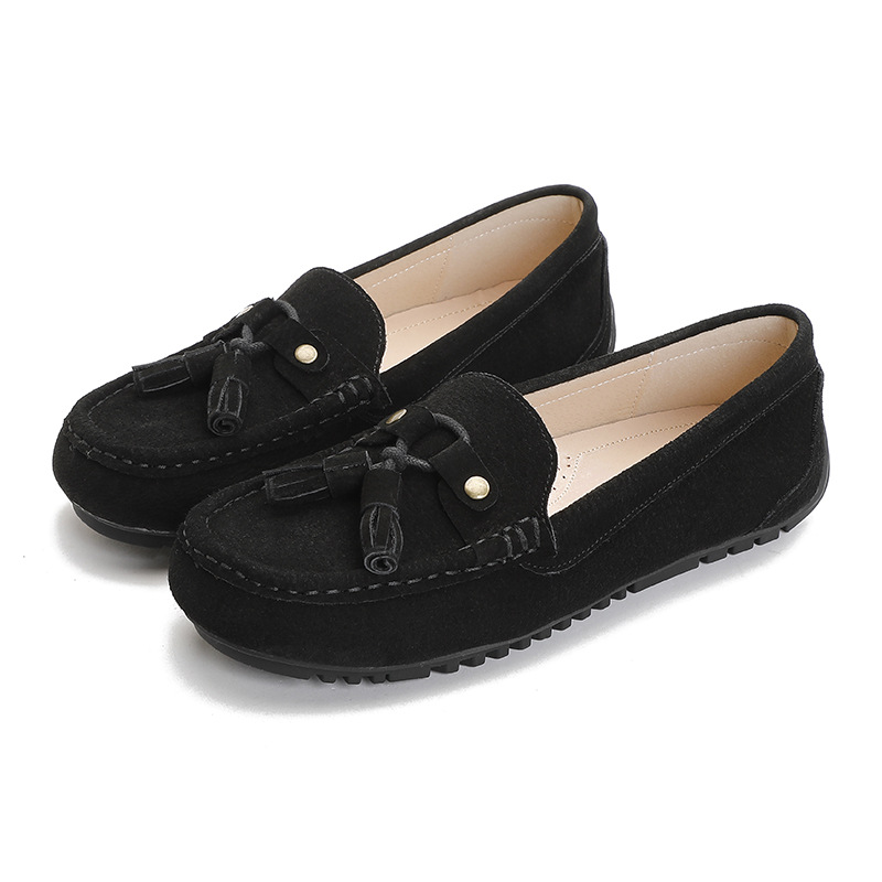 Soft Bottom Non-slip Slip-on Lofter Flat Bottom Pumps foto 3