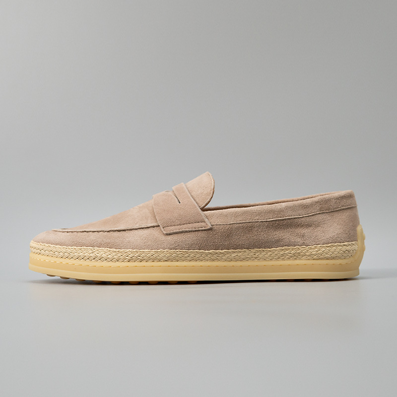 Mens Straw-soled Handmade Business Shoes foto 4