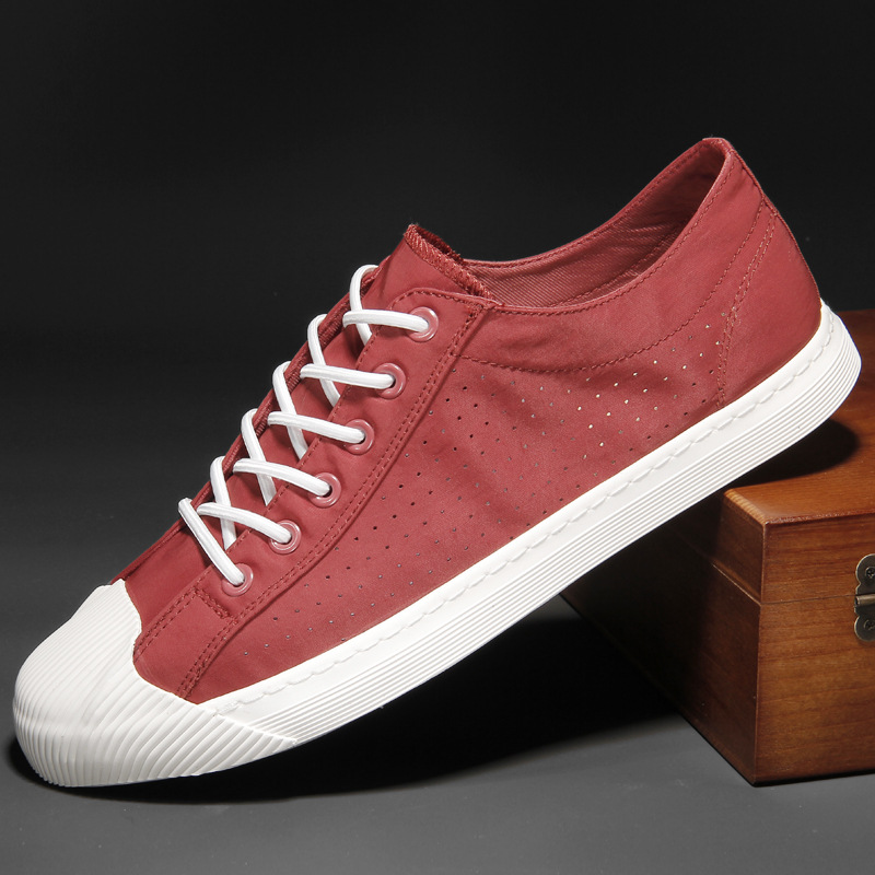 Summer New Men's Slip-on Breathable Canvas Shoes Soft Comfortable Low-top Board Shoes foto 4