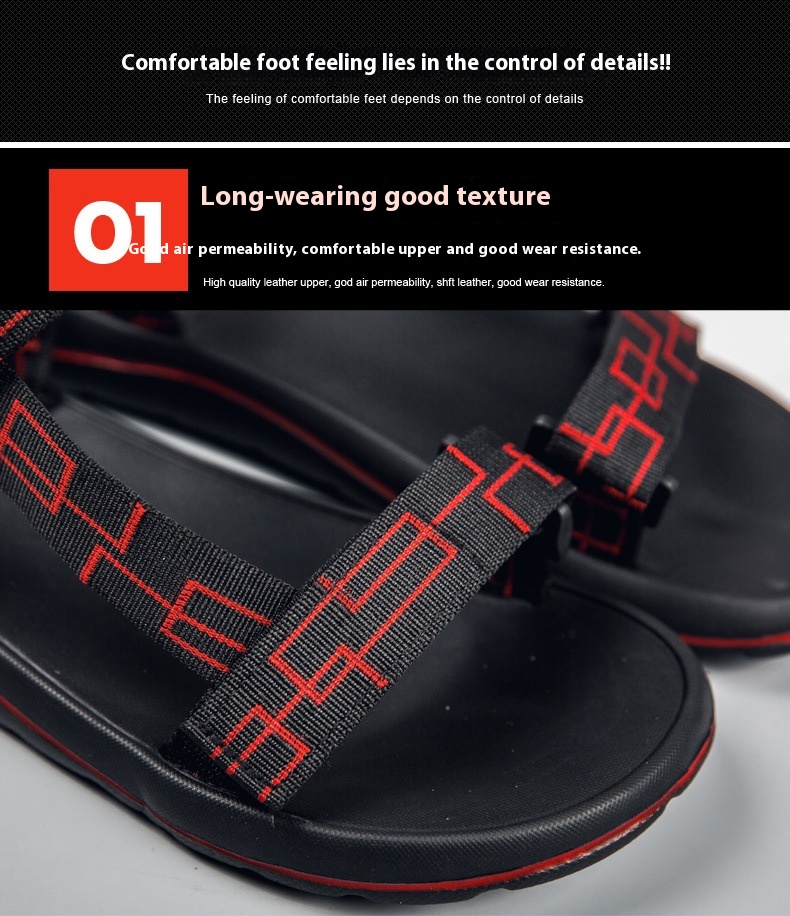 Ultra-light Summer Open Toed Beach Shoes For Men And Women foto 5