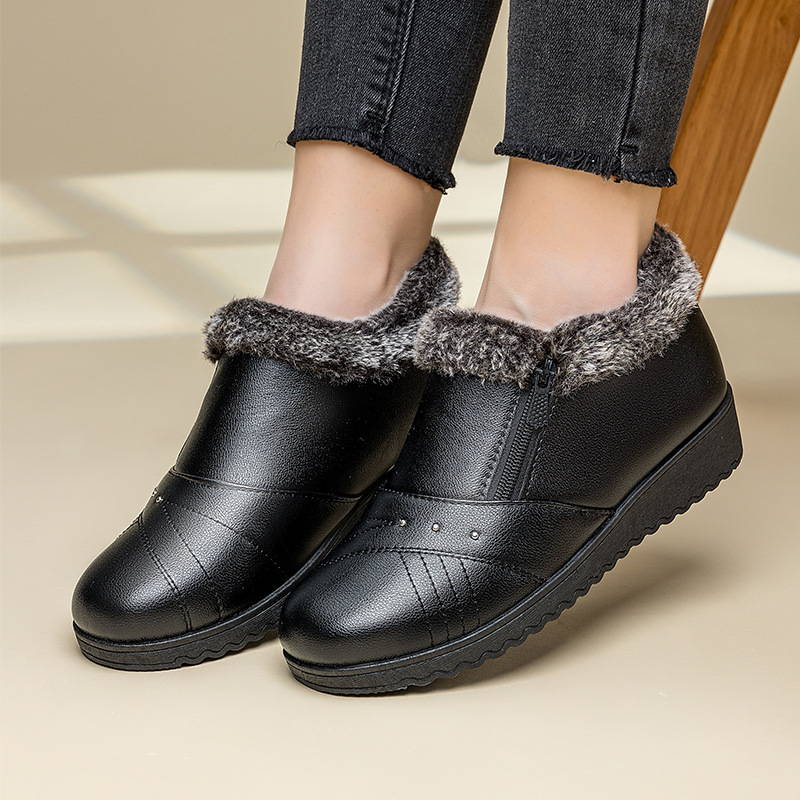 Winter Cotton Shoes For Middle-aged And Elderly Women foto 2