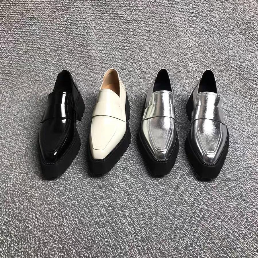 Trendy Thick-soled Height-enhancing Slip-on Loafers