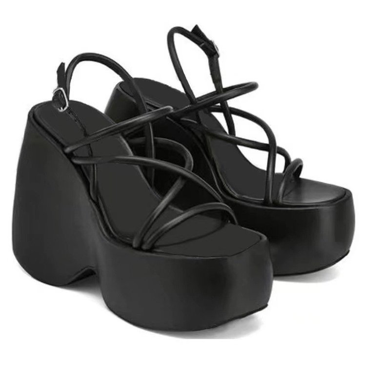 SpringSummer New Womens Stylish French-Style Sandals For Outwear foto 2