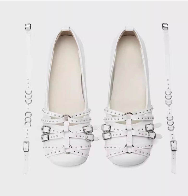 Spring New Genuine Leather Retro Pumps foto 2