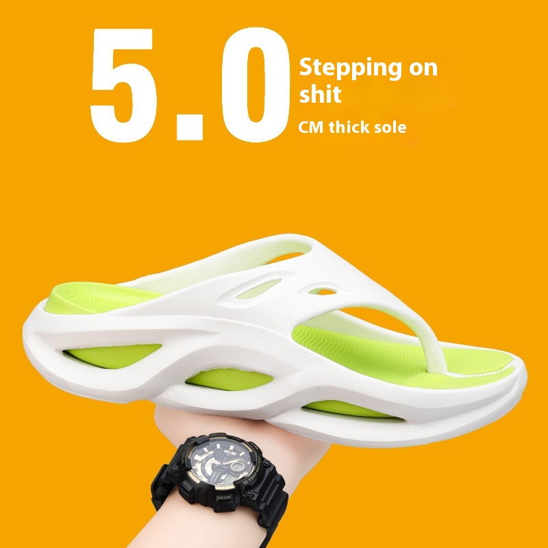 Men's Flip-flops Summer Platform Slippers Beach Shoes foto 5