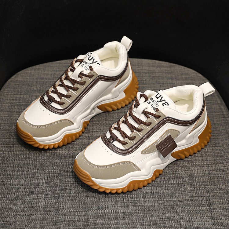 New Style Womens Sport Shoes Contrast-color Laces foto 2
