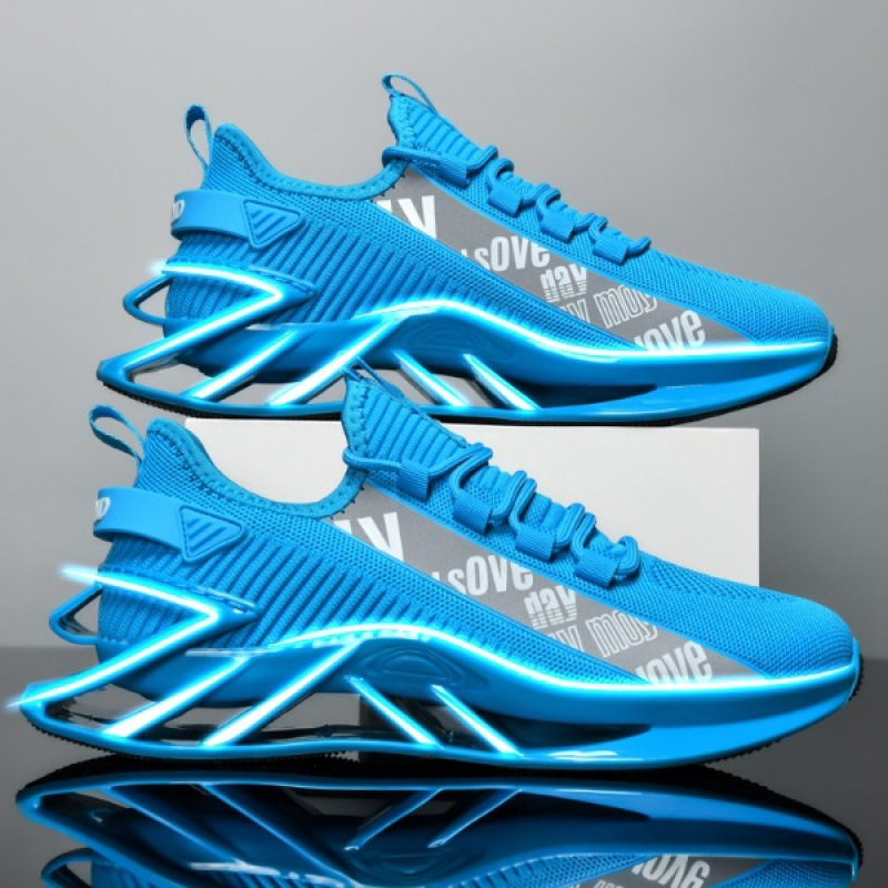 Fashion Casual Exercise Fly Woven Mesh Men's Shoes foto 2