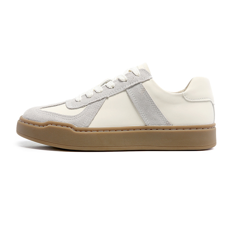 White Shoes German Training Shoes Niche Shoes Popular Japanese Style Men's Shoes foto 3
