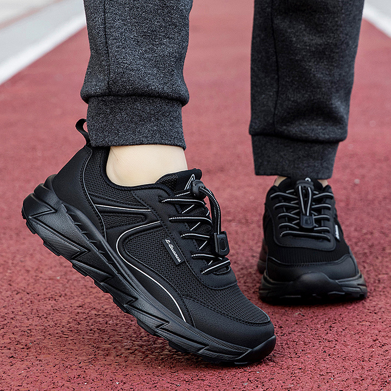 Leather Waterproof Walking Shoes Non-slip foto 2