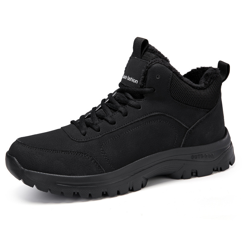 Plus Size Autumn And Winter New Leather Casual Sneaker foto 3