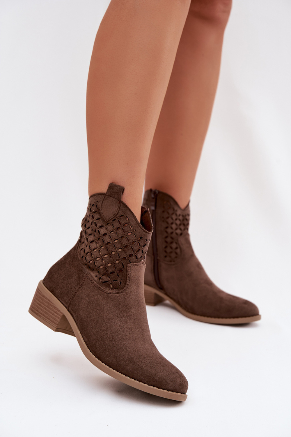 Laarsjes met hoge hak Step in style