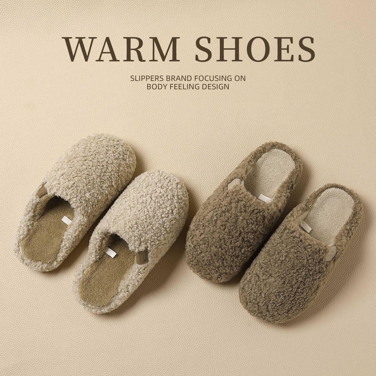 Womens Cozy Thick Soled Slippers For The Home foto 3
