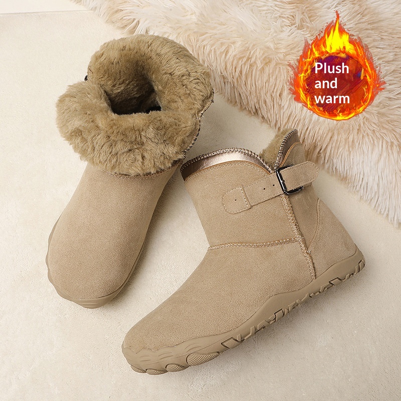Leather Anti-Slip Five-Finger Shoes For Couples Wear-Resistant foto 3