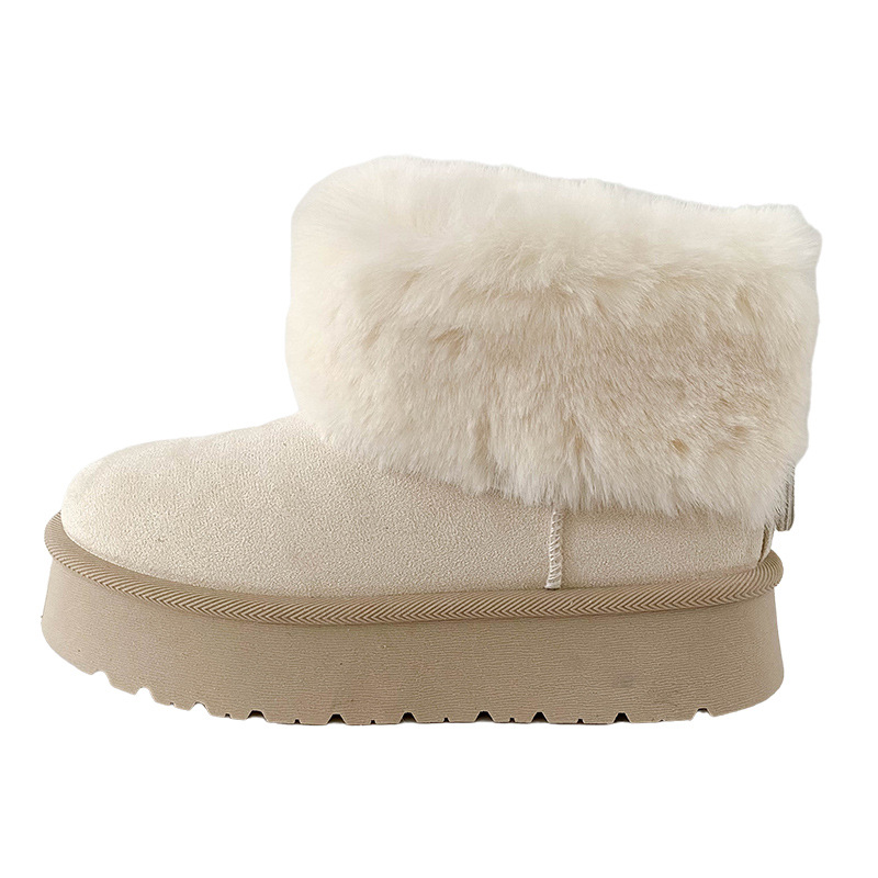 Women's Short-tube Snow Boots With Latex Insoles foto 3