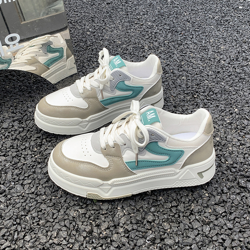 Low-top Thick Bottom Autumn And Winter Ins Casual Sports Skate Shoes Women foto 5