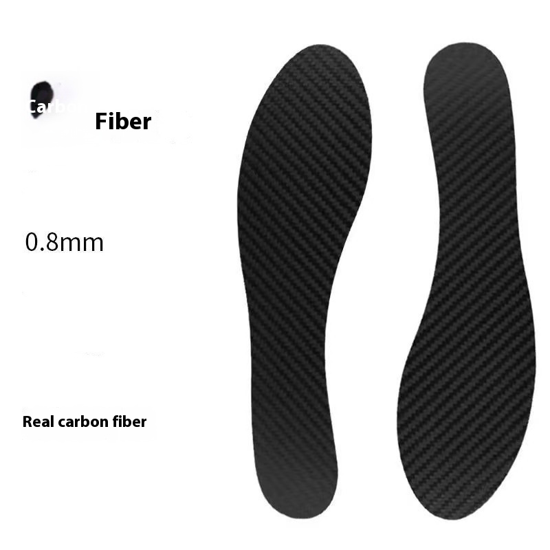 Full Palm Carbon Fiber Insoles Arch Support Shoeboard foto 3
