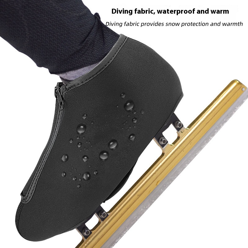 Outdoor Roller Skating Winter Skating Knife Shoe Cover Short Track foto 4