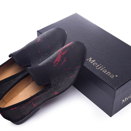 Breathable Casual Popular Black Mixed Color Calfskin Breathable Handmade Men's Leather Shoes Low-top Shoes foto 5